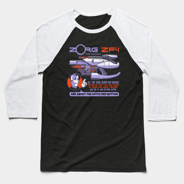 Zorg ZF-1 Baseball T-Shirt by adho1982